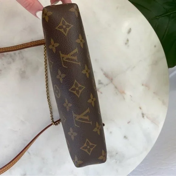 SOLD Louis Vuitton Monogram Pallas Clutch Crossbody - Picture 11 of 15